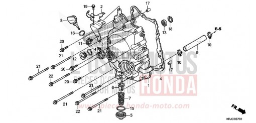 PANNEAU CARTER-MOTEUR D. FES125AC de 2012